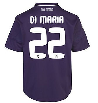 2010-11 Real Madrid 3rd Shirt (Di Maria 22)
