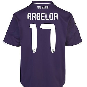 2010-11 Real Madrid 3rd Shirt (Arbeloa 17)