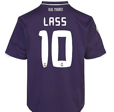 2010-11 Real Madrid 3rd Shirt (Lass 10)