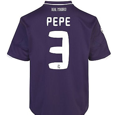 2010-11 Real Madrid 3rd Shirt (Pepe 3)