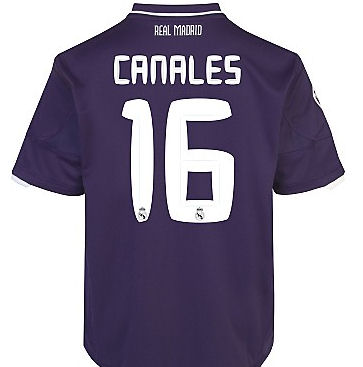 2010-11 Real Madrid 3rd Shirt (Canales 16)