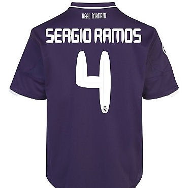 2010-11 Real Madrid 3rd Shirt (Sergio Ramos 4)