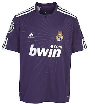 2010-11 Real Madrid 3rd Adidas European Shirt (Kids)