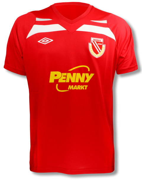 2010-11 Energie Cottbus Home Football Shirt