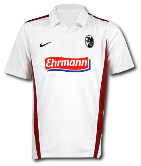 2010-11 SC Freiburg Nike Away Football Shirt
