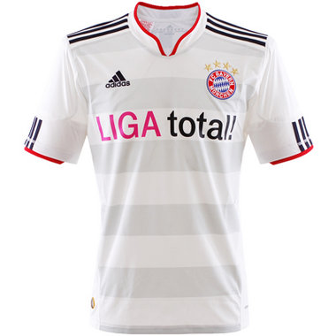 2011-12 Bayern Munich Adidas Away Football Shirt