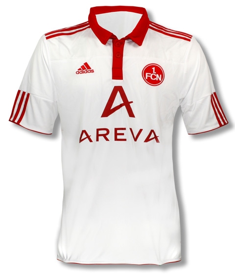 2010-11 FC Nurnberg Adidas Away Football Shirt