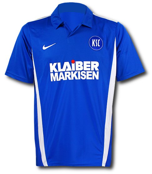 2010-11 Karlsruhe Nike Home Football Shirt