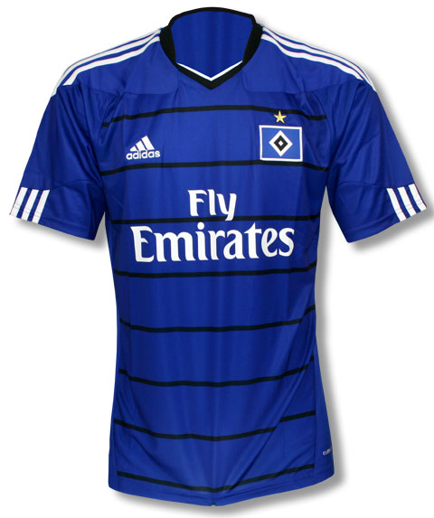 2010-11 Hamburg Adidas Away Football Shirt