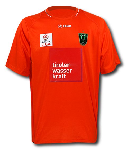 2010-11 Wacker Innsbruck Jako Away Football Shirt