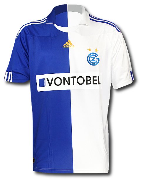 2010-11 Grasshoppers Zurich Adidas Home Shirt