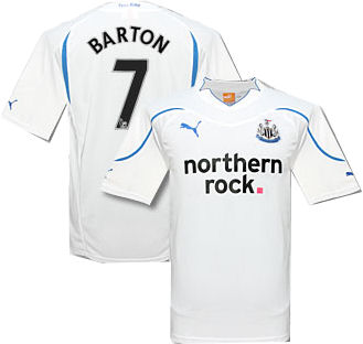 2010-11 Newcastle 3rd Shirt (Barton 7)