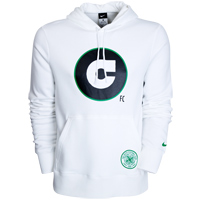 2010-11 Celtic Nike Hooded Top (White)