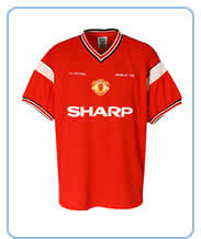 Man Utd 1985 FA Cup Final Retro Home Shirt