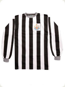 Newcastle 1969 Long Sleeve Fairs Cup Final Retro Home Shirt