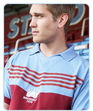 West Ham 1976 European Cup Winners Cup Final Retro Home Shirt