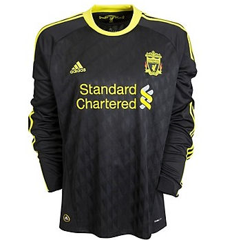 2010-11 Liverpool Adidas 3rd Long Sleeve Football Shirt (Kids)