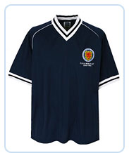 Scotland 1982 World Cup Retro Home Shirt