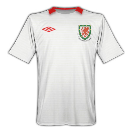 2010-11 Wales Away Umbro Football Shirt
