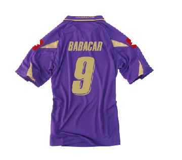 2010-11 Fiorentina Lotto Home Shirt (Babacar 9)