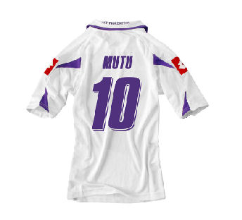 2010-11 Fiorentina Lotto Away Shirt (Mutu 10)