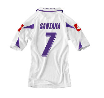 2010-11 Fiorentina Lotto Away Shirt (Santana 7)