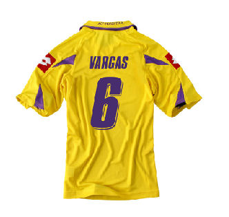 2010-11 Fiorentina Lotto 3rd Shirt (Vargas 6)