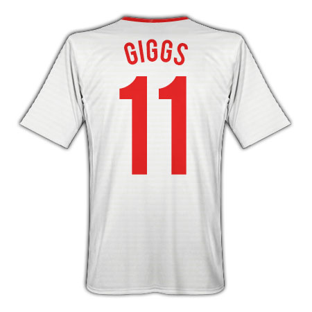 2010-11 Wales Umbro Away Shirt (Giggs 11)