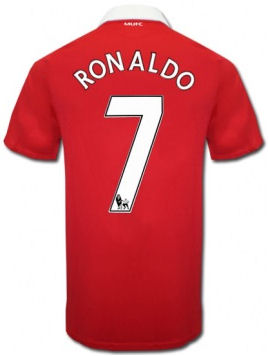 2010-11 Man Utd Nike Home Shirt (Ronaldo 7) - Kids