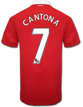 2010-11 Man Utd Nike Home Shirt (Cantona 7) - Kids