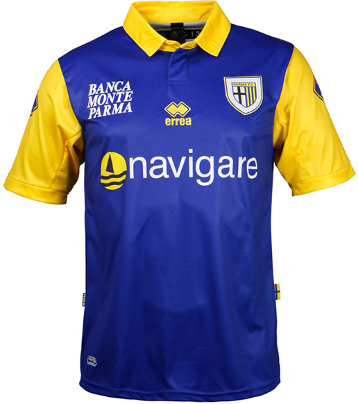 2010-11 Parma Away Errea Football Shirt