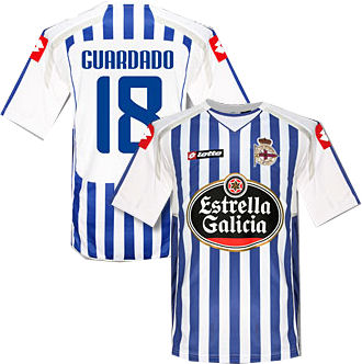 2010-11 Deportivo Home Shirt (Guardado 18)