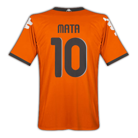 2010-11 Valencia Kappa Away Shirt (Mata 10)