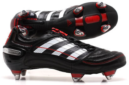 Predator X SG Football Boots Black/Red/White