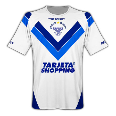 2010-11 Velez Sarsfield Penalty Home Football Shirt