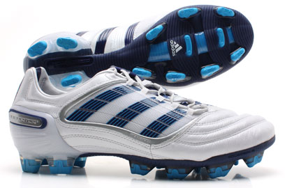 Adidas Predator X FG Champions League Football Boots White/Blue