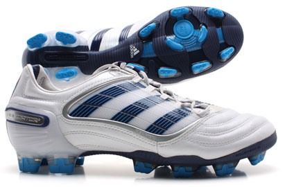 Adidas Predator X AG/FG Champions League Football Boots White/Bl