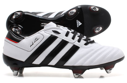 Adidas Adi Pure III SG Football Boots White/Blk/Poppy