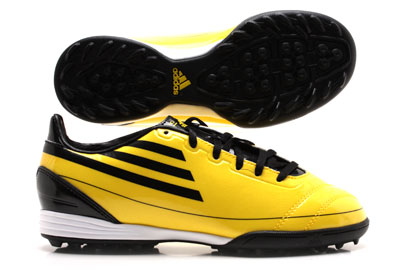 F10 TRX TT WC Football Trainers Sun Yellow/Black Kids