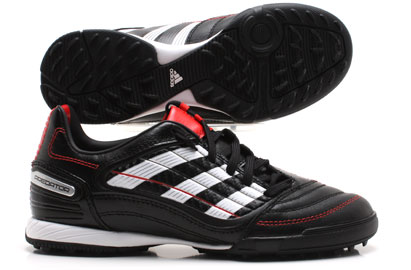 Predator Absolado X TF Football Boots Blk/White/Red Kids