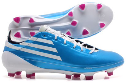 F50 adizero TRX FG Football Boots Cyan-White