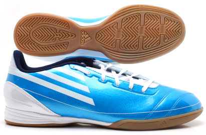F10 Indoor Football Boots Cyan Blue