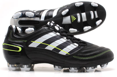 Predator X FG Football Boots Black-Electricity-White