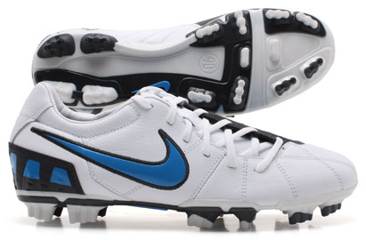 Total 90 Shoot III FG Football Boots White-Blue