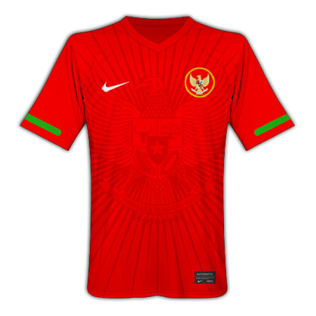 2011-12 Indonesia Nike Asian Cup Home Shirt