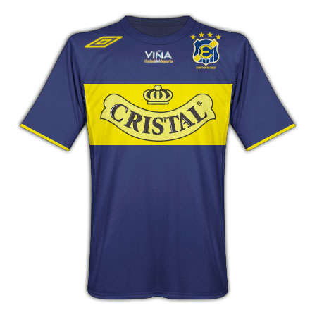 2010-11 Everton de Chile Umbro Home Football Shirt