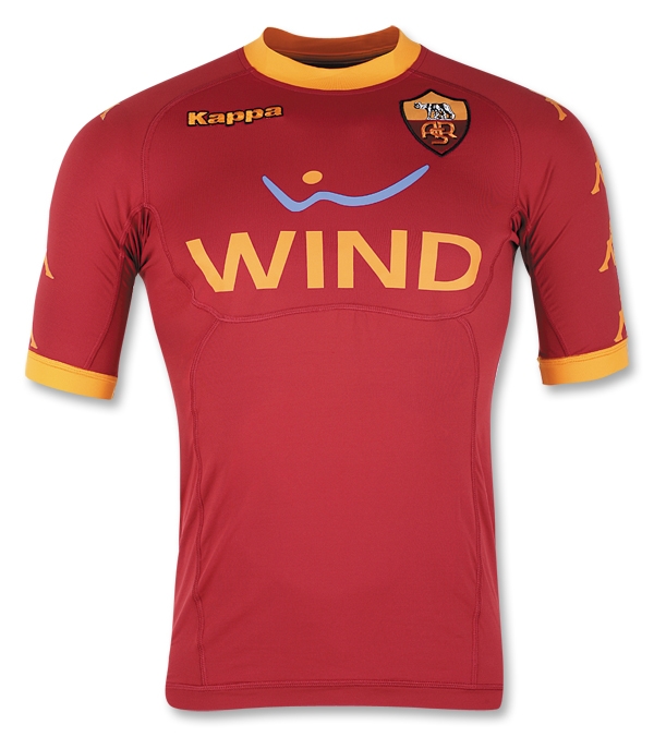 2010-11 Roma Home Kappa Football Shirt