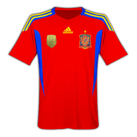 2011-12 Spain Adidas Kids World Cup Winners Home Shirt. Price: £49.99 2011-12 Spain Adidas Kids World Cup Winners Home Shirt. Price: £49.99