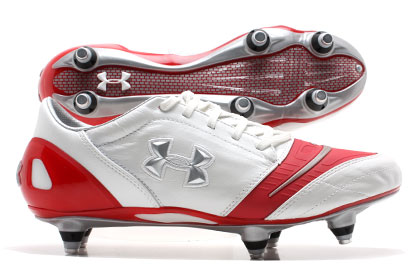 Dominate Pro SG Football Boots White-Red