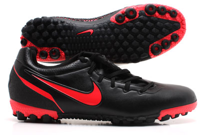 Nike5 Bomba Finale Astro Turf Trainers Black-White-Solar Red